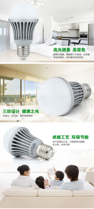 小功率LED節能球燈泡升級版 益度廠家批發，跑江湖地攤優選照明方案